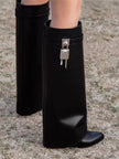 Black Long And Short Buckle