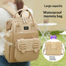 WYREL BOOTS WATERPROOF - Multifunctional High-capacity Diaper Backpack With Shoulder And Hand-carry Options